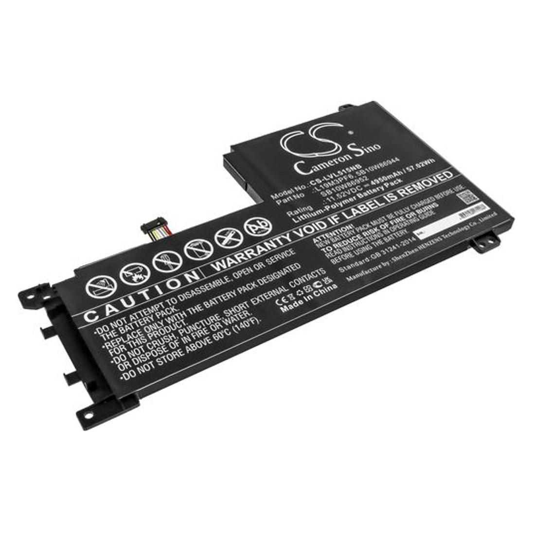 Battery for Lenovo IdeaPad 5-15IIL05 81YK003VMZ etc (3 Zellen) (LVL515NB)