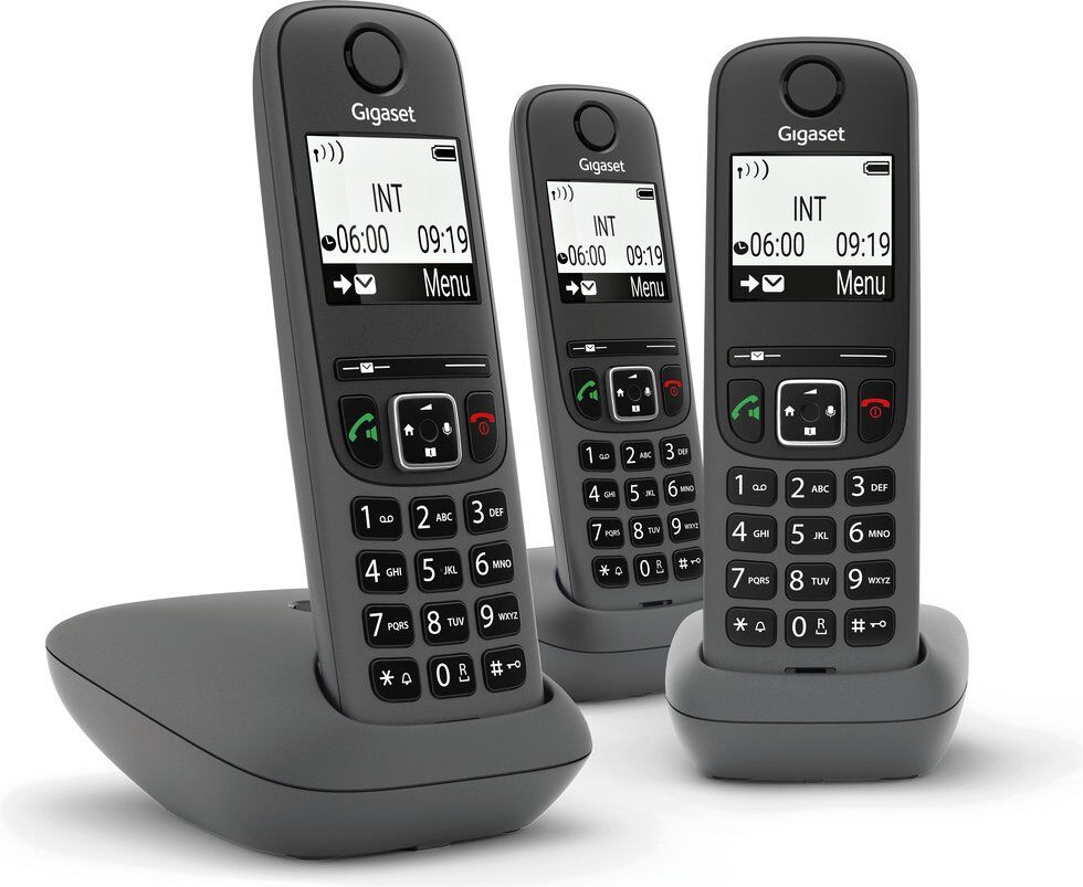 Siemens Cordless Gigaset L36852 H2810 K143 AS SERIES As490 Black