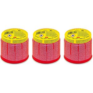 Rothenberger-Industrial Gaskartusche 1000000984, C200 Supergas, Butan (100%), Stechkartusche, je 190g, 3 Stück