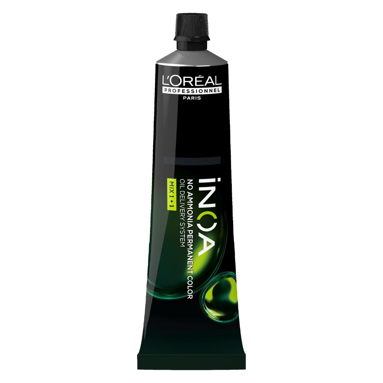 L'Oréal Professionnel L'Oréal Professionnel Paris Inoa INOA Haarfarbe 5,25 Hellbraun Irisé Mahagoni High Resist / 60 ml (5.25, Braun, Rot) (E39462)