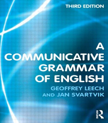 Geoffrey Leech - A Communicative Grammar of English - Preis vom 09.10.2026 07:28:09 h