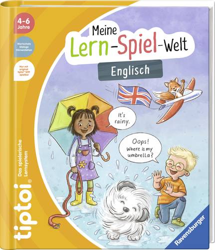 Ravensburger 49289 tiptoi Meine Lern-Spiel-Welt: Englisch