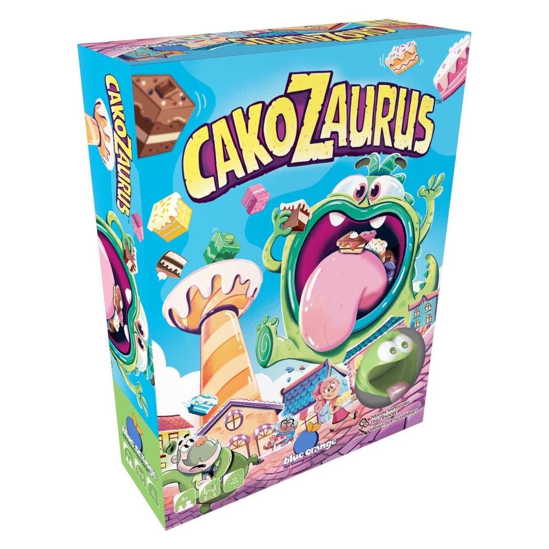 Swissgames-Spiele Cakozaurus (Deutsch, Englisch, Französisch, Italienisch, Niederländisch, Polnisch, Russisch, Spanisch, 2 - 4 Spieler) (STOCK#29601)