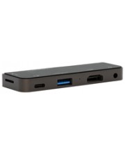 Exsys USB C Mini Dockingstation 5in1 f.Notebook MacBook Tablet Digital/Daten (EX-1222HM)