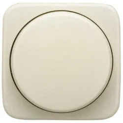 Busch-Jaeger 2115-212 Zentralscheibe mit Befestigungsmutter für Dimmer Drehknopf mit Glimmlampe weiß 2CKA006599A1334 2115212