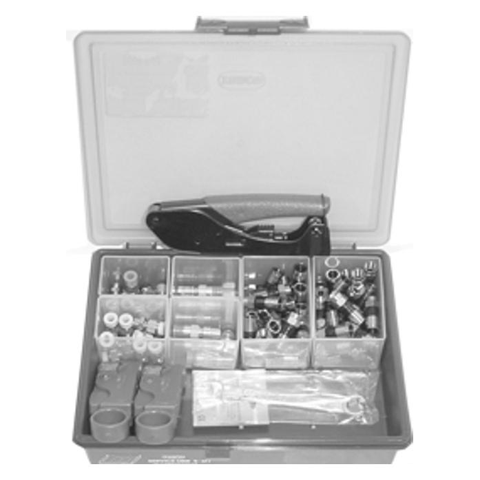 Televes Kompressionsstecker-Set PPS6000 1xFIPW2000 2xFCS10 50xFPS2000 (Diverse) (PPS6000)