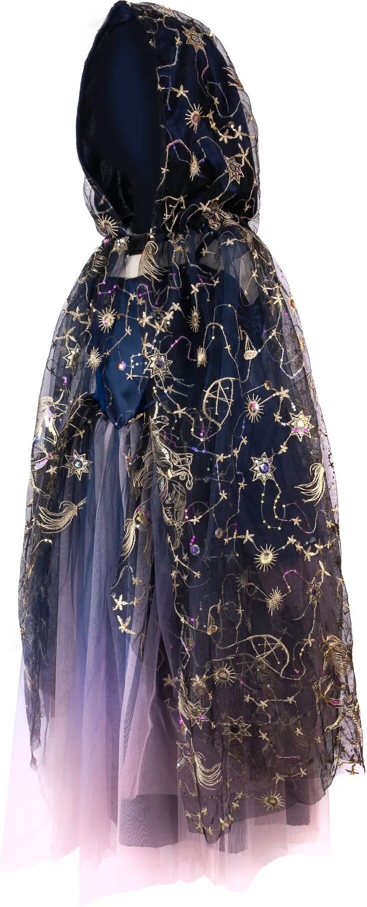 Great Pretenders Cape de fée Enchanteresse Noir 4/6 ans