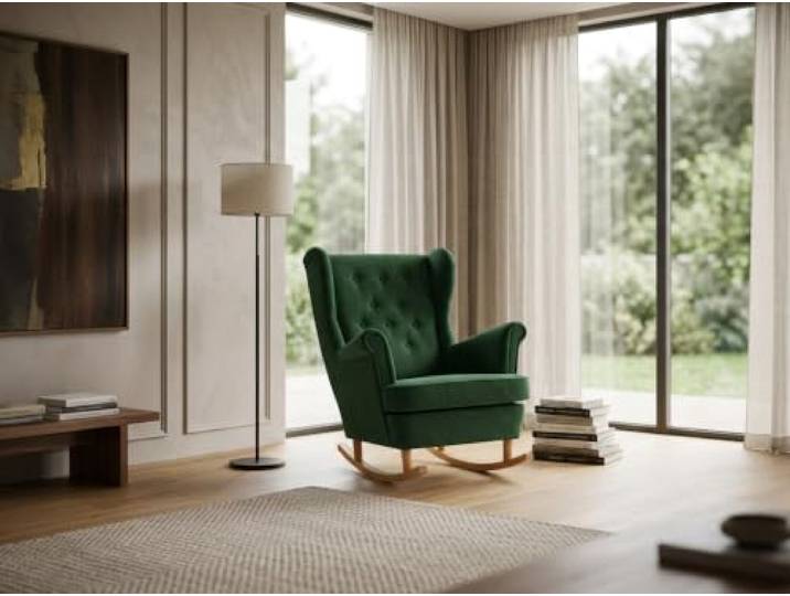 Family Meble Schaukelsessel Diana Royal – skandinavischer Sessel – Variante Diana Royal 25