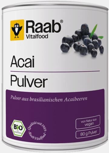 RAAB VITALFOOD ACAI BIO 80g