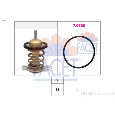 FACET Thermostat, Kühlmittel 7.7974 für LADA