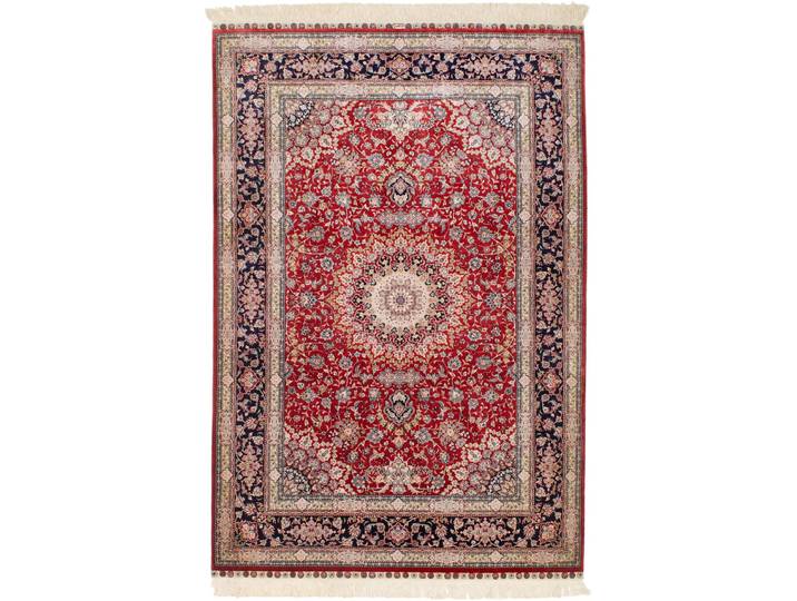 China Hereke Seide Teppich 123x182 Handgeknüpft Orientteppich Seide