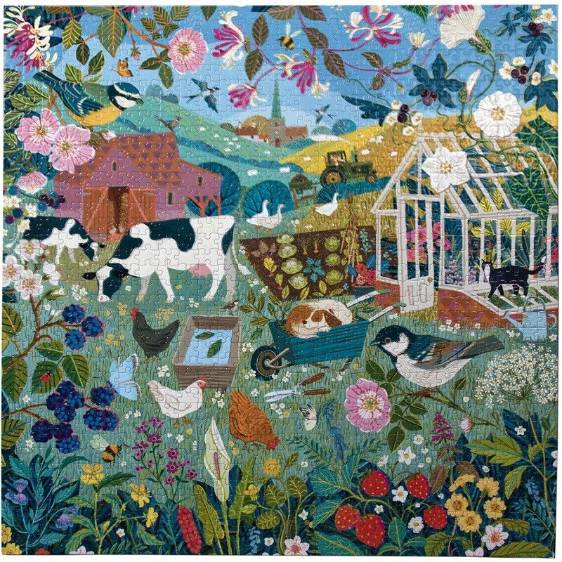 Puzzle 1000 pcs English Hedgerow - Eeboo