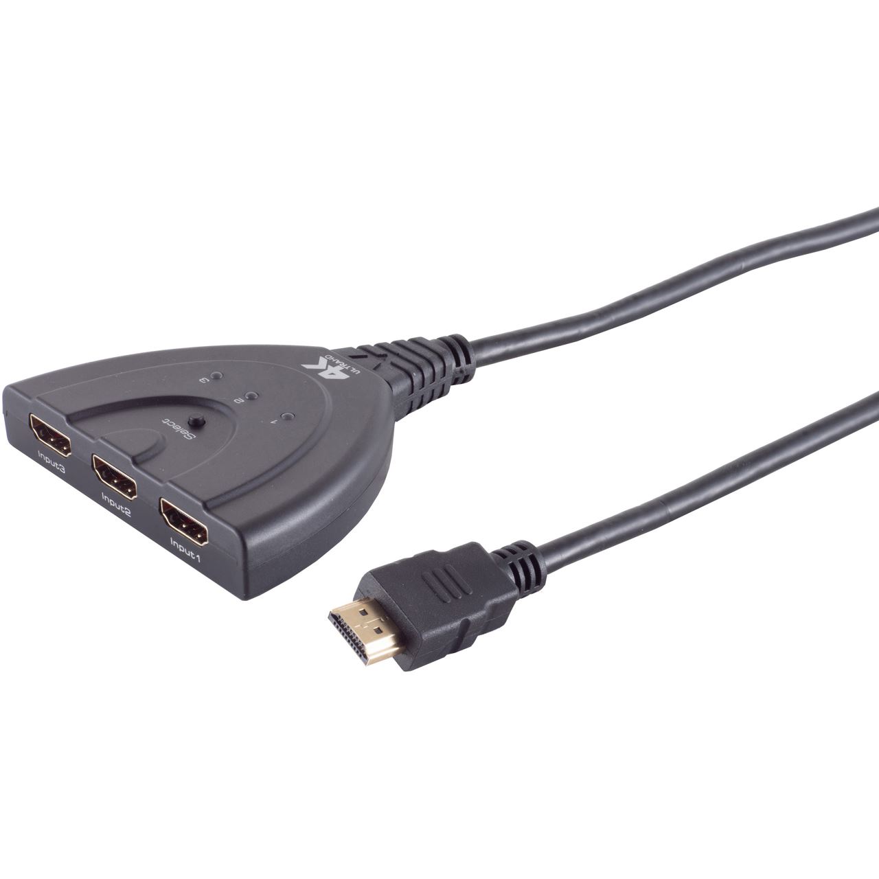 Shiverpeaks PROFESSIONAL HDMI Umschalter 3x1 ABS 4K60Hz