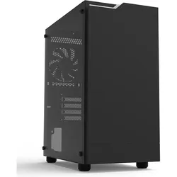 Zalman T4 plus RGB getempertes Glas schwarz (mATX, Mini-ITX), PC Gehäuse, Schwarz