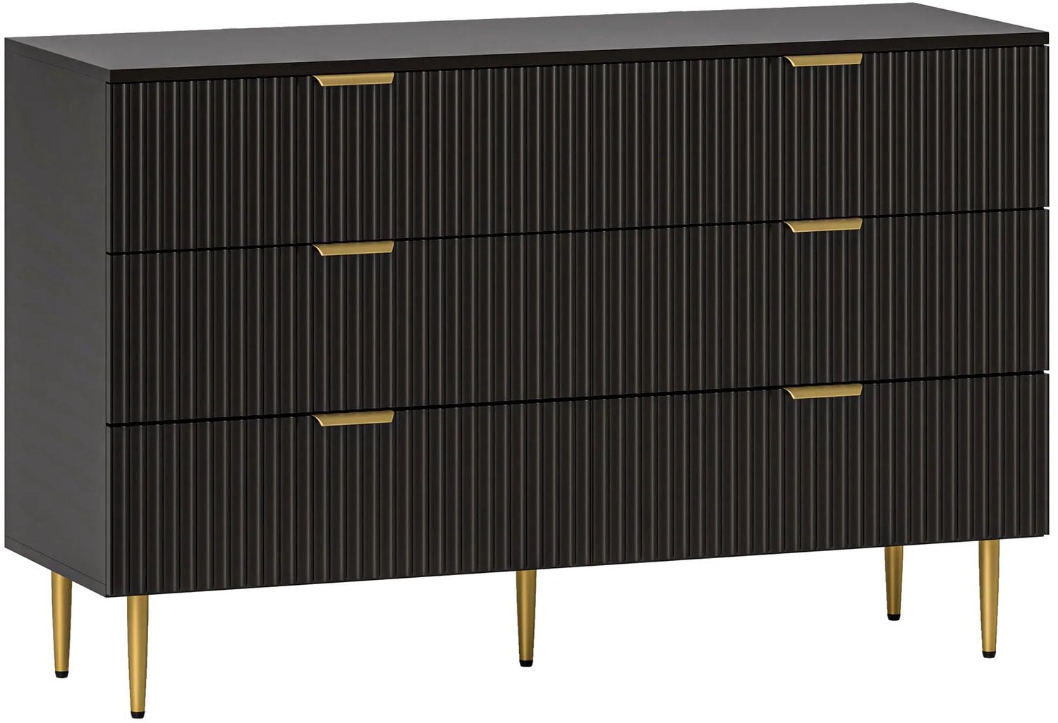 Modern Ladekast met 6 Lades - Breedte: 120 cm