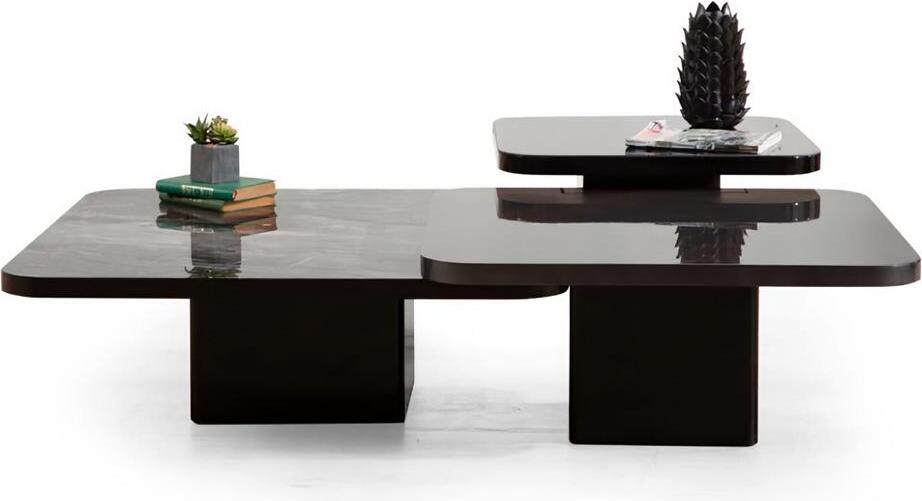 Elegante 3er-Set Couchtische - zeitloses Design, hochwertige Materialien