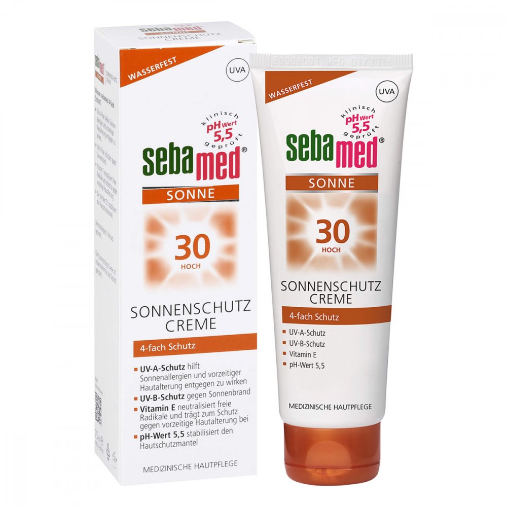 Sebapharma GmbH & Co.KG Sebamed Sonnenschutz Creme Lsf 30 14347500