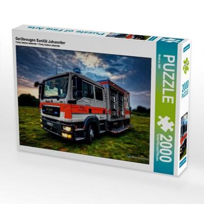 Gerätewagen Sanität Johanniter (Puzzle)