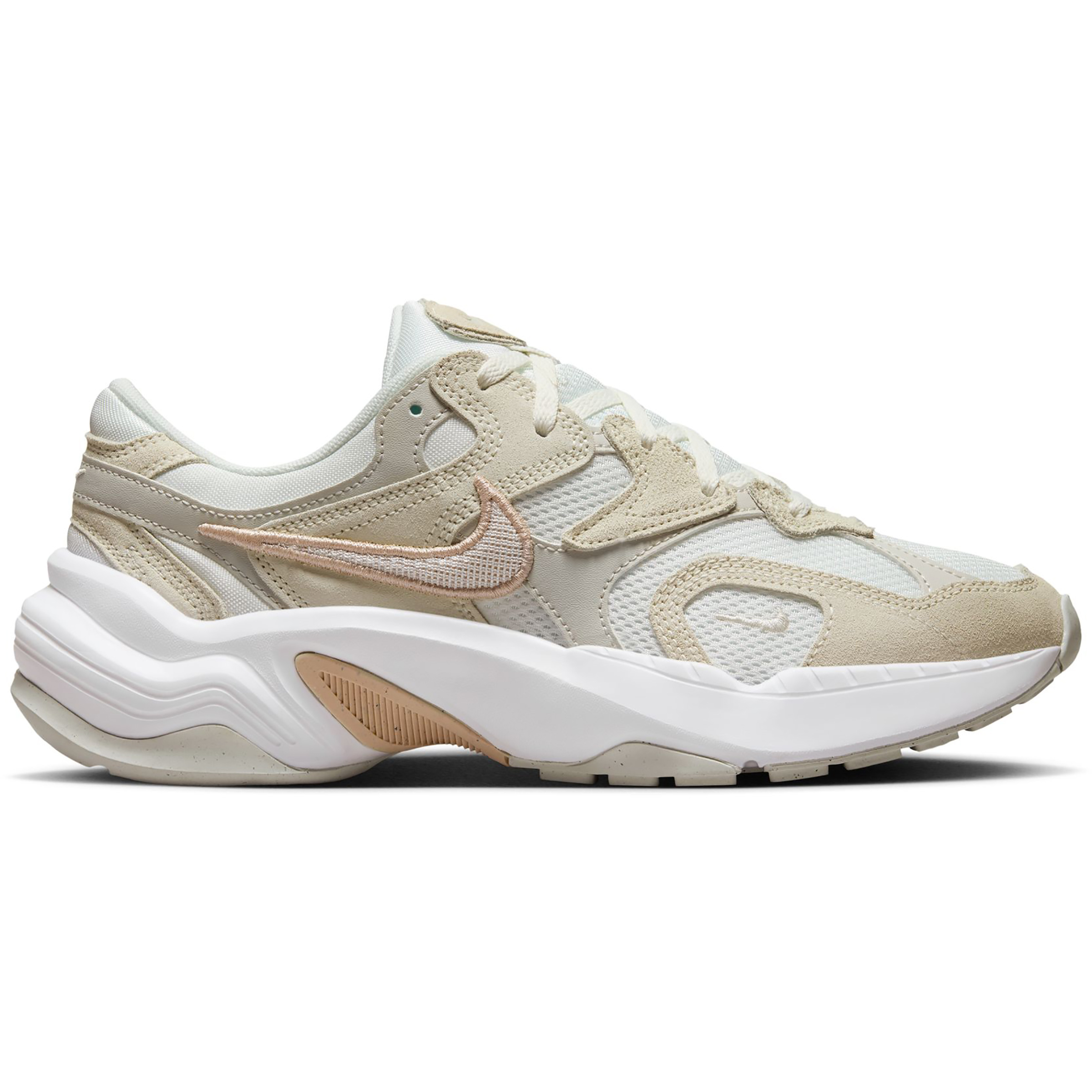 Nike AL8 Damen Freizeitschuhe beige Größe 42 Lifestyle Atmungsaktiv