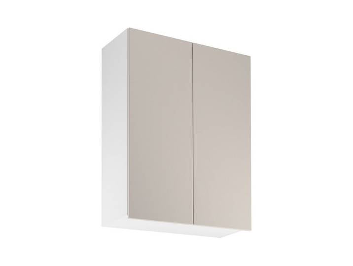ROYAL24_MARKT Hängeschrank - Praktische Höhe für leichten Zugriff. (Küche Hängeschrank, 1-St., Premium - Sorento Weiß Beige - G80) Edles Design - Top Material - Hochwertig.