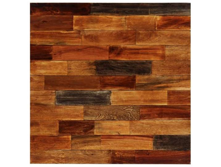 RUIG* CHIC Table de bar - Comptoir de bar - KENNETH - Bois de récupération massif 70x70x106 cm50051