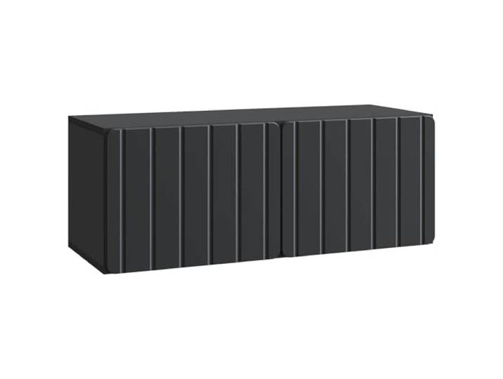 Makastle Hängender TV Schrank 78,5x31x30 cm Schwarz