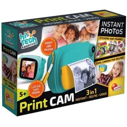 Lisciani Print Cam Hi-Tech, Sofortbildkamera, Grün, Gelb