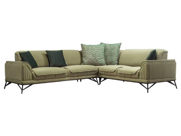 Villa Möbel Ecksofa Magnum, 1 Teile, mit Schlaffunktion durch umklappbare Rückenlehne