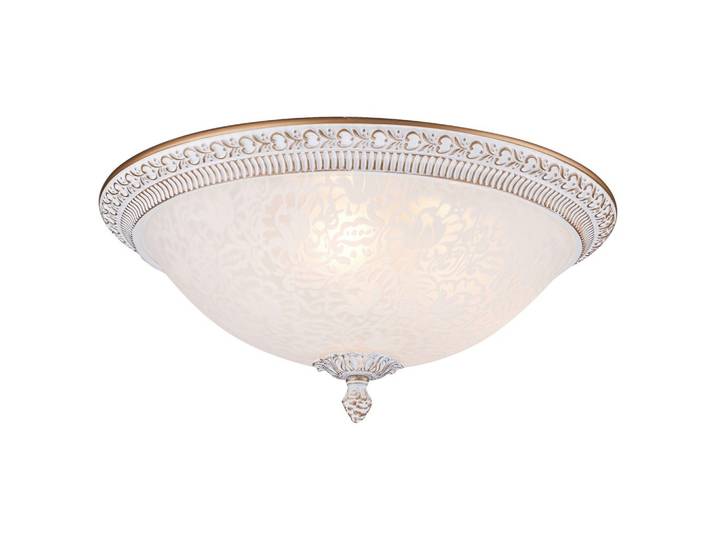 Deckenleuchte Pascal Weiß/Gold max. 40 Watt Deckenlampe
