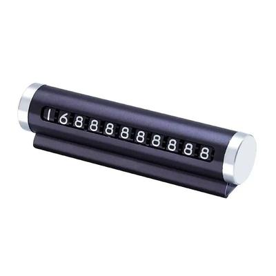 High End Rotating Aluminum Temporary Parking Notification Plate black