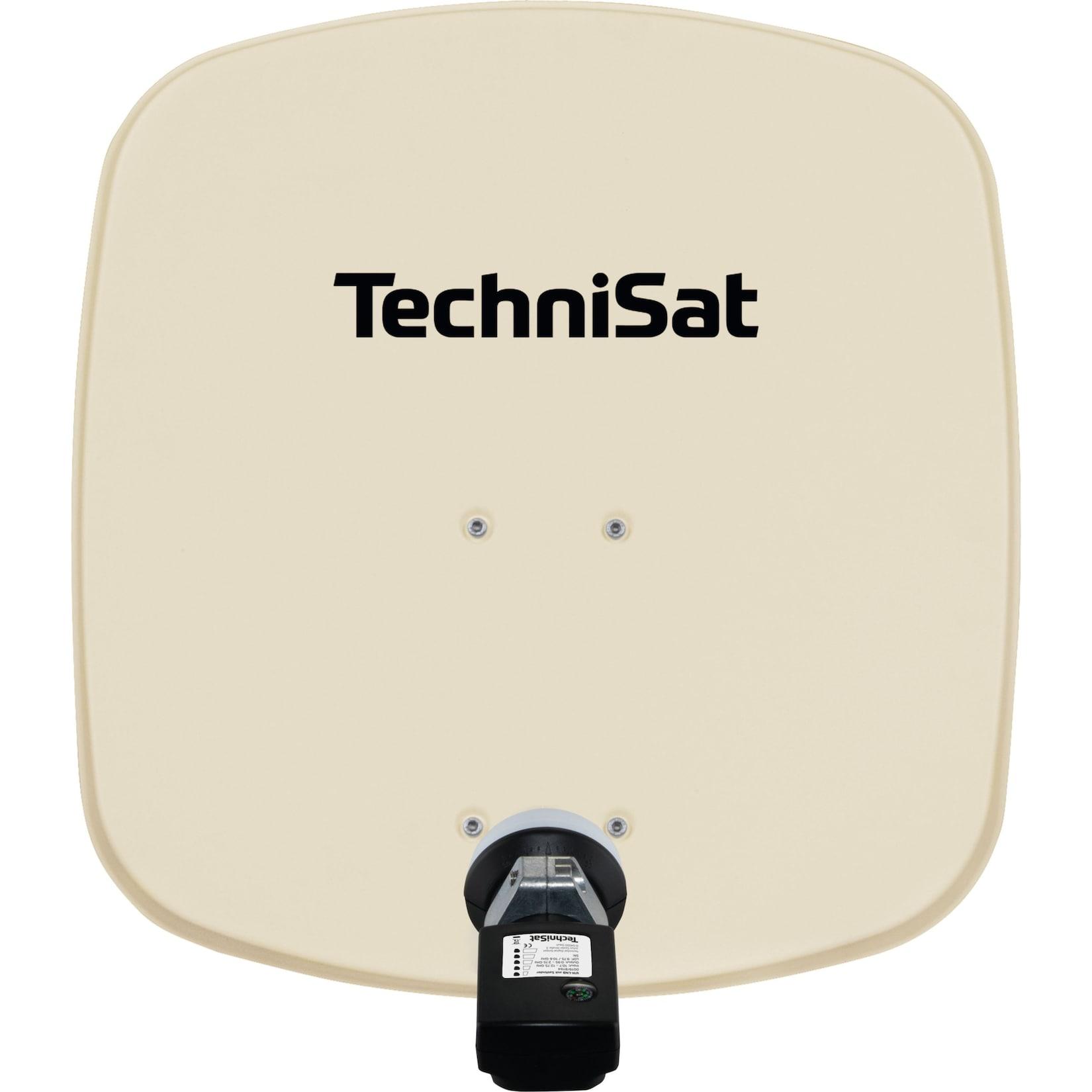 TechniSat DIGIDISH 45 Sat-Schüssel mit V/H-LNB & Satfinder, 1 TN beige