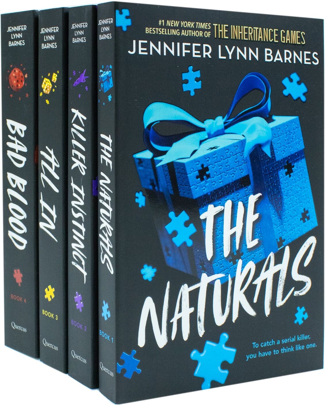 Quercus Children's Books The Naturals 4 Books Collection Set by Jennifer Lynn Barnes - Paperback - Ages 12+ - YA FBI Mystery Thriller Series
