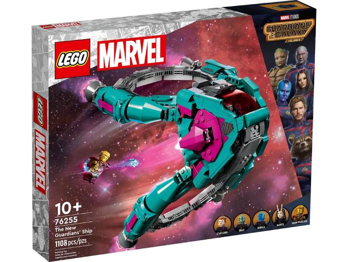 LEGO® 76255 Das neue Schiff der Guardians Konstruktionsspielsteine