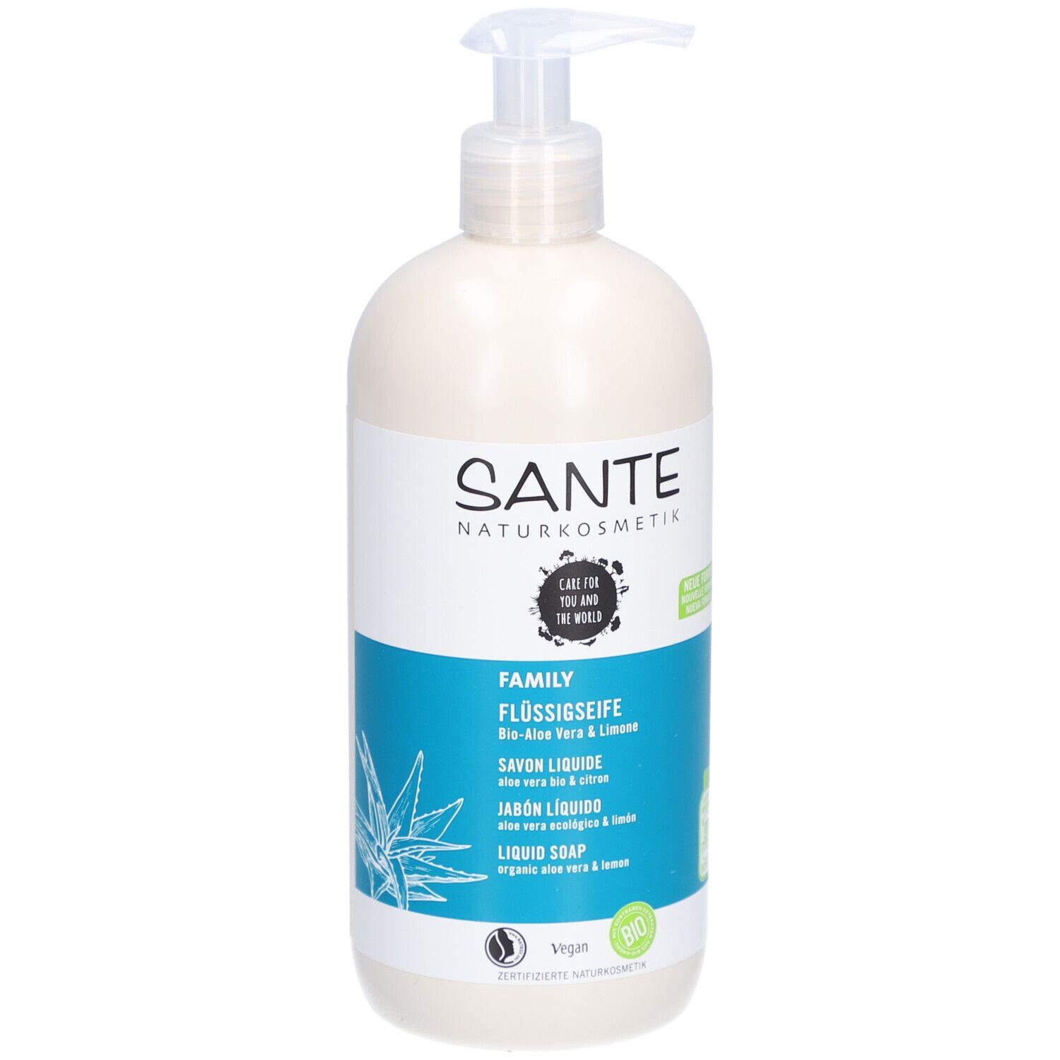 Sante Family Handseife Aloe & Limone 500 ml Flüssigseife