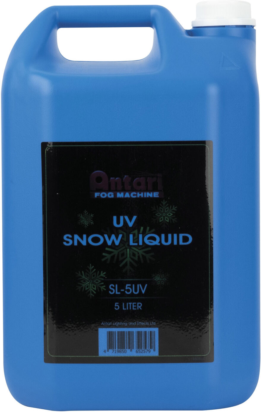 Antari Sl-5uv – Uv-Schneeflüssigkeit 5 Liter – Gebrauchsfertig