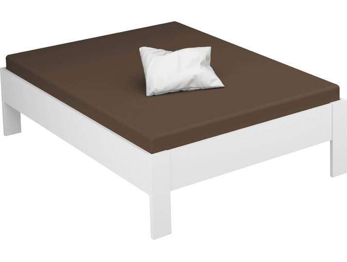 Futonbett RAUCH Aditio , weiss (weiß), B:146cm H:50cm L:208cm, Betten, Futonbett, ohne Kopfteil