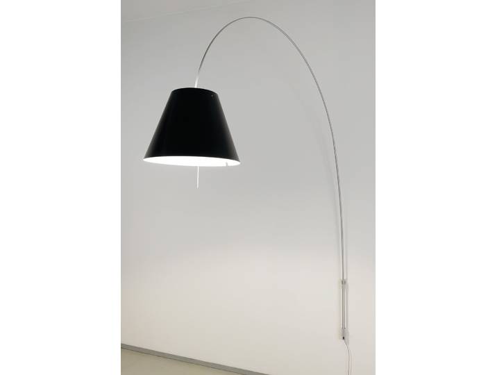 Lady Costanza Wandleuchte m/Dimmer Weiß/Alu - Luceplan - Metall