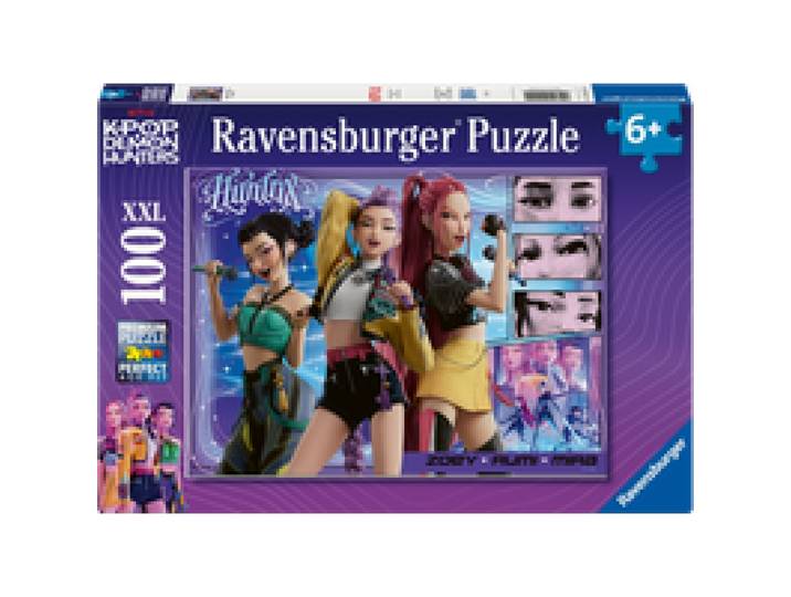 RAVENSBURGER Puzzle K-POP Demon Hunters (Des fans heureux, un Honmoon heureux !)
