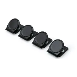ALLboards Magnet schwarz, Metall 3,5 x 3,0 cm