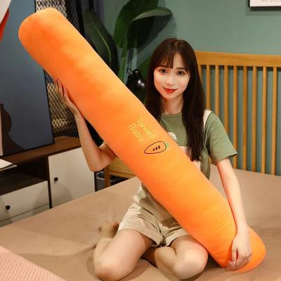 Uplift Essentials Rectangular Multi Functional Bolster Pillow Soft Long Cushion For Pregnancy, Side Sleepers, And Bed Reading orange 130 Cm (51.2 In)