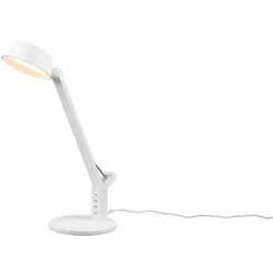 Trio LED-Tischleuchte Ava Kunststoff Weiß