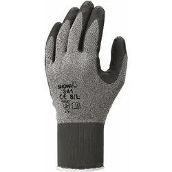 Showa, Schutzhandschuhe, Montagehandschuh Grau 341-7/M (7, M)