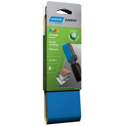 Norton Expert Schleifbänder 75x533mm K50 2er VE