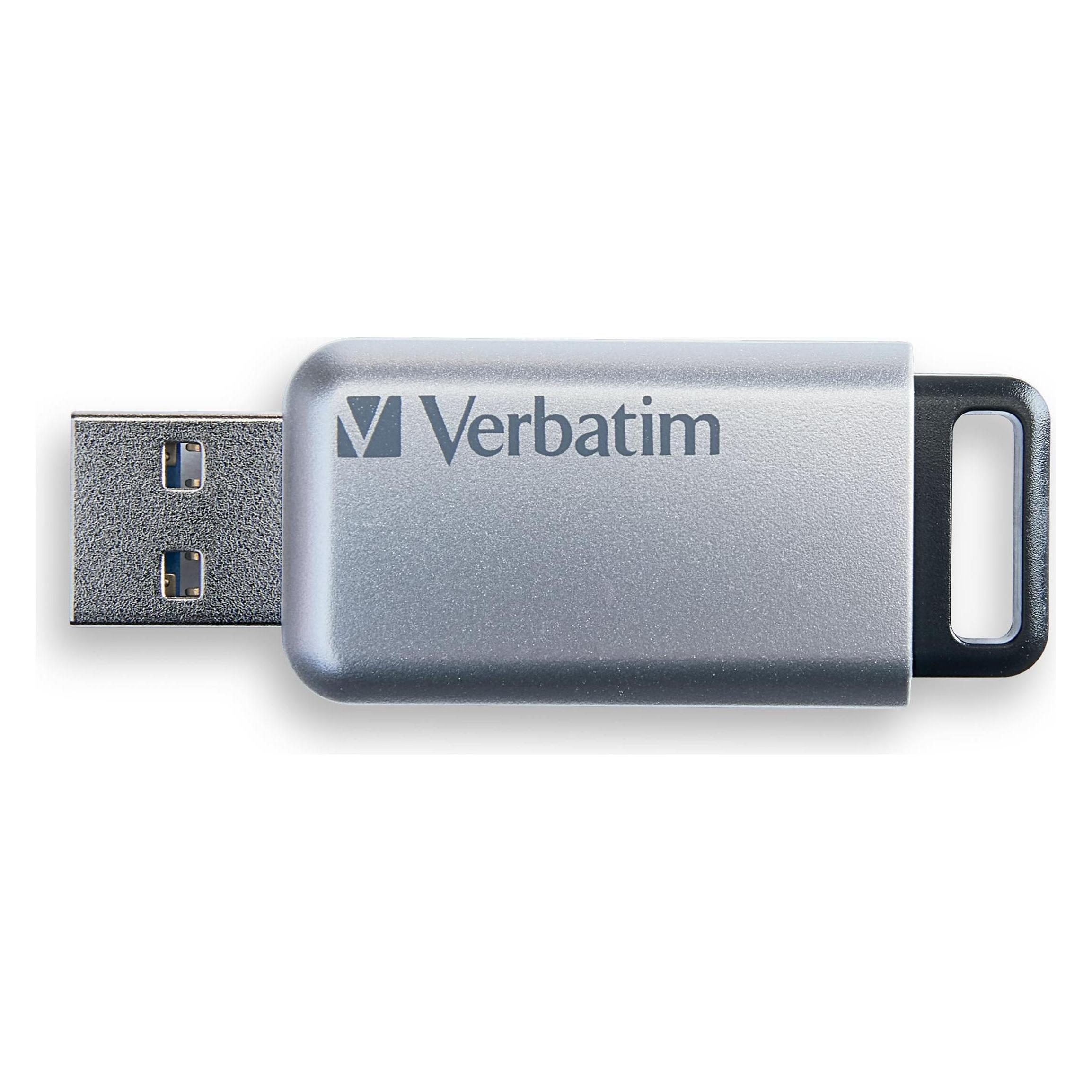 Verbatim Usb 3.0 Drive 64gb Secure Data Pro (pc Mac) (64 GB, USB-A) (98666)