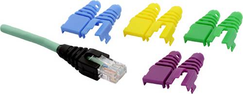 Encitech RJ45SRB-RET-LG RJ45-Zubehör 6510-0102-01 Knickschutztülle Hellgrau