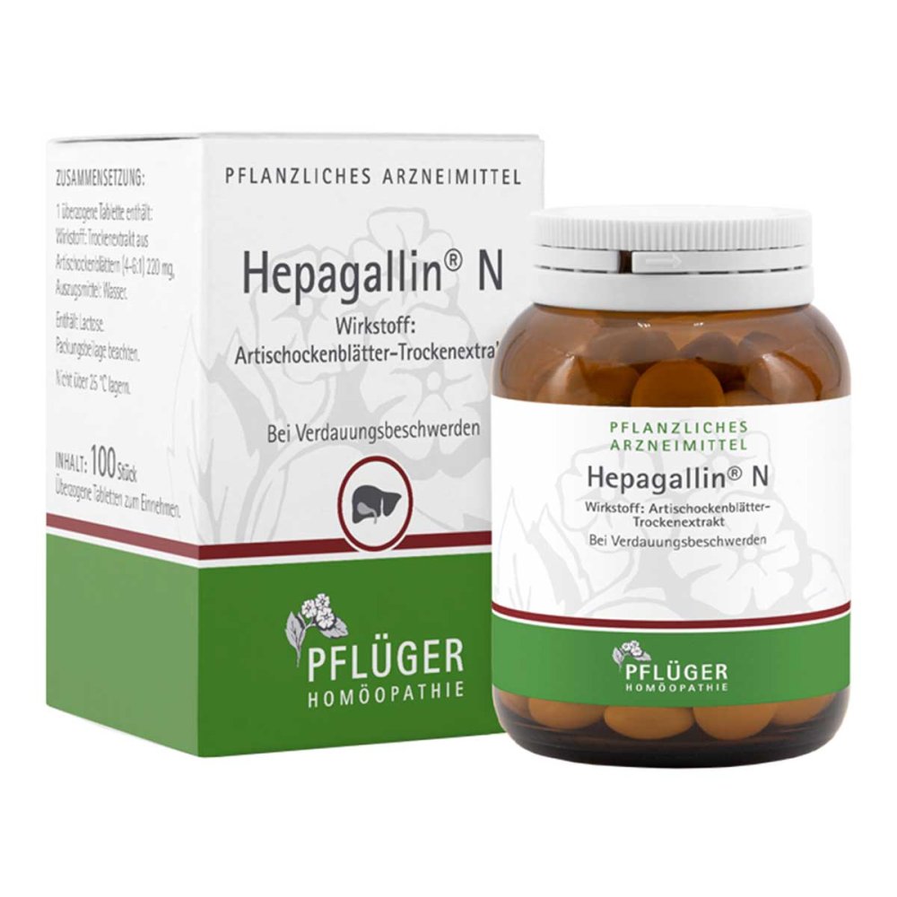 Homöopathisches Laboratorium Alexander Pflüger Gmb Hepagallin N 04491934
