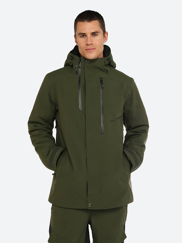 Fischer Ski-/ Snowboardjacke "Ranger" in Khaki - L