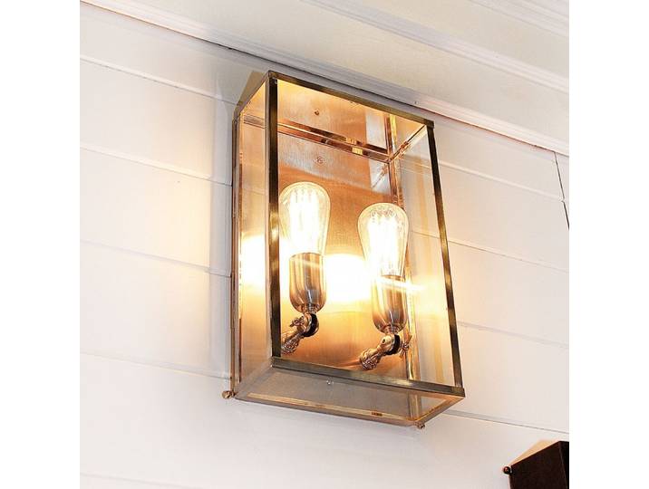Authentieke buitenlamp Vitrine 2L Large wandlamp Authentage - VIT102008