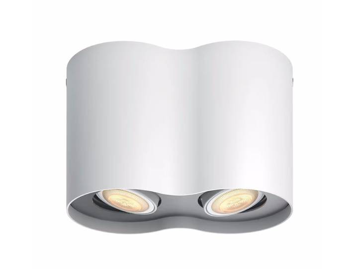 Philips Hue Hue Pillar 2er white Spot – Deckenlampe/Wandlampe – weiss