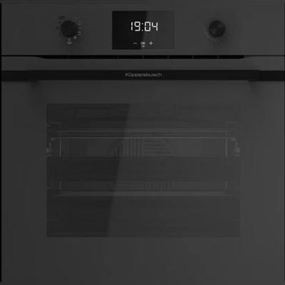 Küppersbusch MattBlack Design Linie. Pyrolyse-Backofen mit ökotherm®, professioneller 340°C Pizzafunktion und 8 weiteren Funktionen BP6332.0KSM6